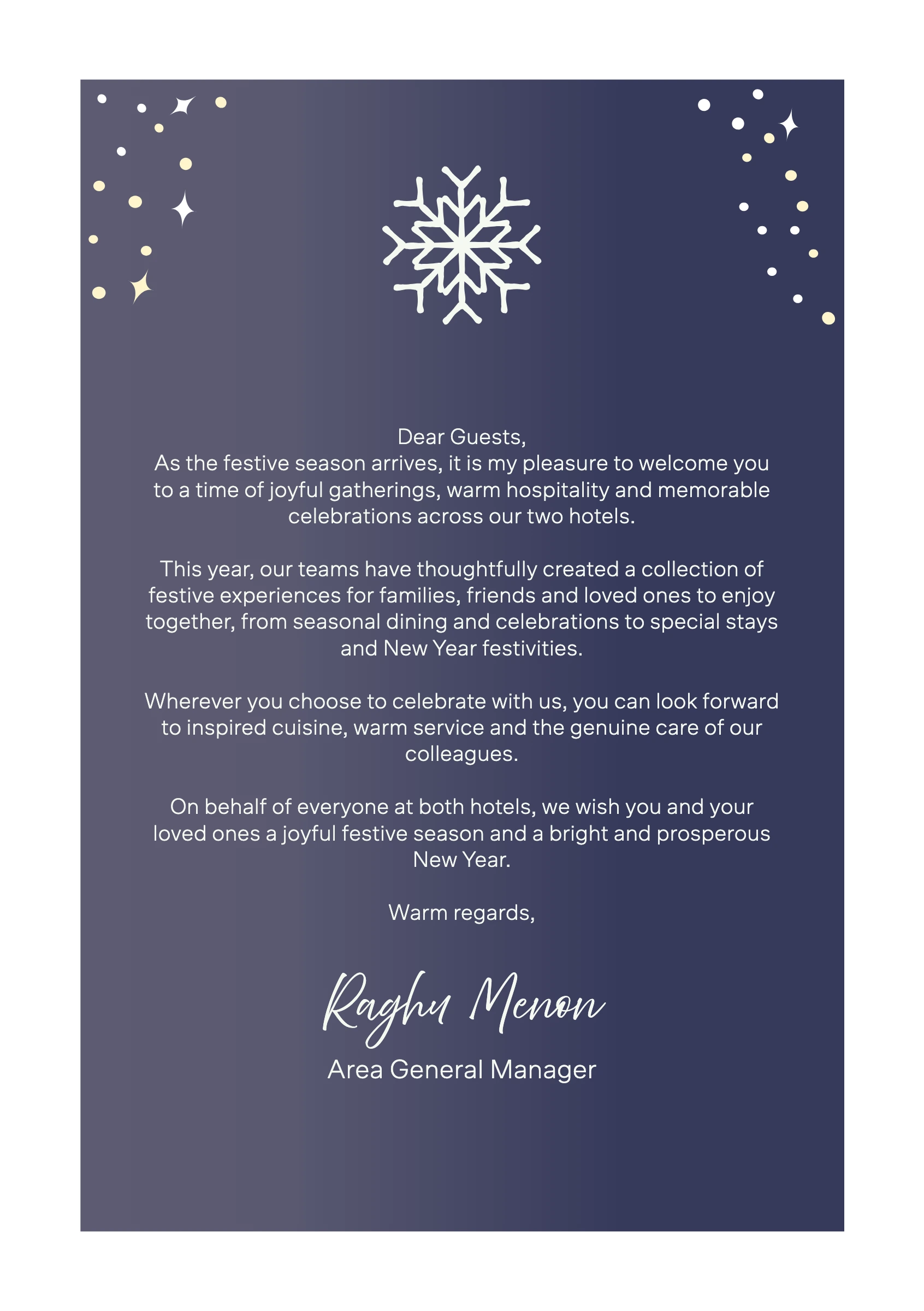 Festive Season Brochure 2026 — page 3