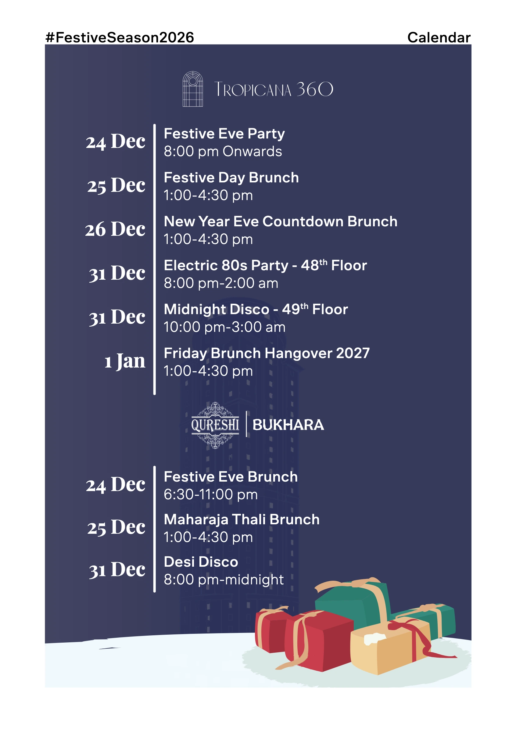 Festive Season Brochure 2026 — page 5